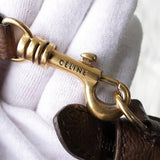 セリーヌ ラゲージ ナノショッパー レザー 2WAY ハンドバッグショルダーバッグ ブラウン - NEWSED