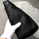 プラダ ヴィッテロダイノレザー 2way ハンドバッグ ショルダーバッグ 編み込みハンドル ブラック - NEWSED