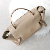 セリーヌ ベルトバッグ ミニ グレインドカーフスキン レザー 2way ハンドバッグ ショルダーバッグ ベージュ - NEWSED