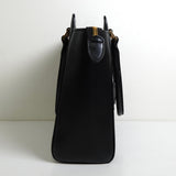 プラダ サフィアーノ レザー 2way ハンドバッグ ショルダーバッグ ブラック - NEWSED