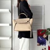 セリーヌ ベルトバッグ ミニ グレインドカーフスキン レザー 2way ハンドバッグ ショルダーバッグ ベージュ - NEWSED