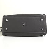 サンローラン ベイビーカバス レザー 2way ハンドバッグ ショルダーバッグ グレー - NEWSED