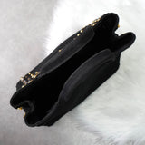 プラダ カナパ ビジュー キャンバス 2way ハンドバッグ ショルダーバッグ ブラック - NEWSED