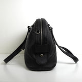 プラダ サフィアーノ レザー 2way トートバッグ ショルダーバッグ ブラック - NEWSED