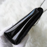 シャネル ノベルティ ココマーク パテントレザー 2way チェーン ショルダーバッグ ブラック - NEWSED