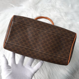 セリーヌ マカダム 2way ミニボストンバッグ ショルダーバッグ ブラウン - NEWSED