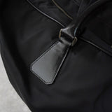 プラダ ポコノ テスート ナイロン/ レザー 2way ボストンバッグ ブラック - NEWSED