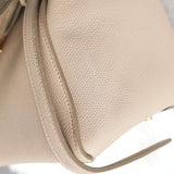 セリーヌ ベルトバッグ ミニ グレインドカーフスキン レザー 2way ハンドバッグ ショルダーバッグ ベージュ - NEWSED