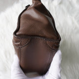 セリーヌ ラゲージ ナノショッパー レザー 2WAY ハンドバッグショルダーバッグ ブラウン - NEWSED