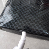 セリーヌ マカダム エナメル/レザー 2way ハンドバッグ ショルダーバッグ A4収納可 ブラック - NEWSED