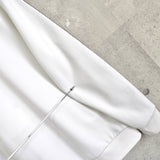 アディダス トラックジャケット ロゴ刺繍 ホワイト 2XL - NEWSED