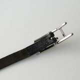 エルメス アピ3 レザー 3連 ブレスレット シルバー / ブラック - NEWSED