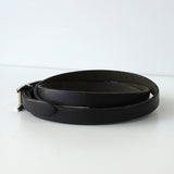 エルメス アピ3 レザー 3連 ブレスレット シルバー / ブラック - NEWSED