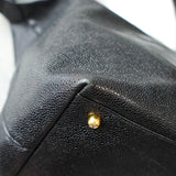 シャネル 3番台 ココマーク キャビアスキン ワンショルダーバッグ ブラック - NEWSED