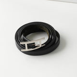 エルメス アピ3 レザー ブレスレット シルバー/ブラック 箱付き - NEWSED