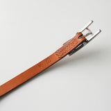 エルメス アピ3 レザー ブレスレット シルバー/ブラウン □I刻印 - NEWSED