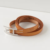 エルメス アピ3 レザー ブレスレット シルバー/ブラウン □J刻印 箱付き - NEWSED