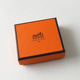 エルメス アピ3 レザー ブレスレット シルバー/ブラウン □J刻印 箱付き - NEWSED