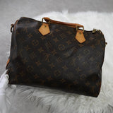 ルイ ヴィトン モノグラム スピーディ バンドリエール30 M41526 2way ハンドバッグ ショルダーバッグ ブラウン - NEWSED