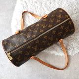 ルイ ヴィトン モノグラム パピヨン30 ハンドバッグ ミニドラムバッグ 肩掛け M51385 - NEWSED