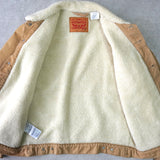 リーバイス ボア襟 コーデュロイジャケット ベージュ