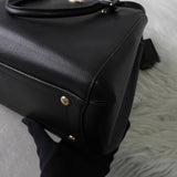 コーチ ロゴプレート ハンドバッグ ブラック 34835 - NEWSED