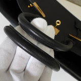 エルメス バーキン35 アルデンヌ ブラック ゴールド金具 ○W刻 - NEWSED