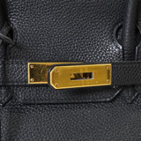 エルメス バーキン35 アルデンヌ ブラック ゴールド金具 ○W刻 - NEWSED