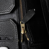 エルメス バーキン35 アルデンヌ ブラック ゴールド金具 ○W刻 - NEWSED