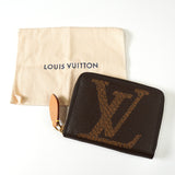 ルイヴィトン ジャイアント・モノグラム ジッピーコインパース 財布 ブラウン M69354