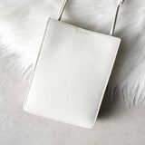 ジルサンダー タングル スモール レザー ショルダーバッグ ホワイト