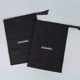 シャネル メリージェーン チェーン & パール アンクルストラップ チャンキーヒール パンプス ブラック38C / 24.0cm〜24.5cm - NEWSED