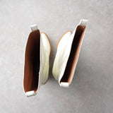 メゾン マルジェラ パテント エナメル レザー ロング ブーツ ホワイト サイズ39 未使用品 - NEWSED