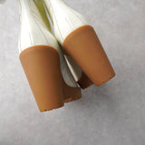 メゾン マルジェラ パテント エナメル レザー ロング ブーツ ホワイト サイズ39 未使用品 - NEWSED