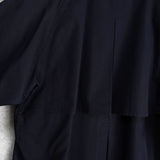 バーバリー ヴィンテージ ノバチェック襟 ウールライナー付き ステンカラーコート ネイビー メンズ