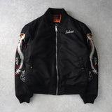 Schott × ANDERSSON BELL ショット × アンダースンベル 中綿 スカジャン MA-1 ボンバージャケット ブラック