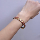 エルメス エマイユ バングル GP レッド