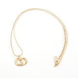 ディオール CDロゴ チェーンネックレス GP