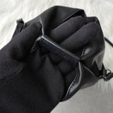 エムエムシックス メゾン マルジェラ レザー ジャパニーズバッグ クロスボディ ショルダーバッグ ブラック