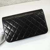 シャネル ココマーク プッシュロック マトラッセ ラムスキン 3way チェーンショルダーバッグ ブラック - NEWSED