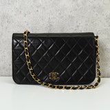 シャネル ココマーク プッシュロック マトラッセ ラムスキン 3way チェーンショルダーバッグ ブラック - NEWSED