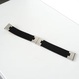 エルメス ルーリー リバーシブル 3way バングル ブレスレット レザー ブラック / オレンジ - NEWSED