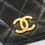 シャネル ココマーク プッシュロック マトラッセ ラムスキン 3way チェーンショルダーバッグ ブラック - NEWSED