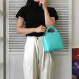 ティファニー リターン トゥ ティファニー スモール トートバッグ 3way チェーン ショルダーバッグ ハンドバッグ ティファニーブルー - NEWSED