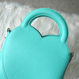 ティファニー リターン トゥ ティファニー スモール トートバッグ 3way チェーン ショルダーバッグ ハンドバッグ ティファニーブルー - NEWSED