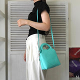 ティファニー リターン トゥ ティファニー スモール トートバッグ 3way チェーン ショルダーバッグ ハンドバッグ ティファニーブルー - NEWSED