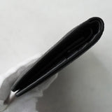 メゾン マルジェラ 4ステッチ レザー 二つ折り財布 コンパクトウォレット ブラック 箱付き - NEWSED