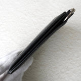 メゾン マルジェラ 4ステッチ レザー 札入れ カードケース ブラック - NEWSED