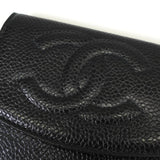 シャネル 4番台 ココマーク キャビアスキン コインケース ブラック - NEWSED