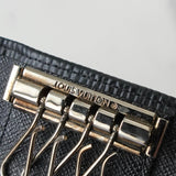 ルイ ヴィトン エピ ミュルティクレ レザー 4連 キーケース ブラック - NEWSED